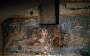 Le Retour de Proserpine des Enfers, IIe-IIIe siècle (fresque)