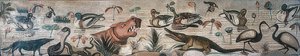 Animaux dans le Nil, de la maison du Faune (Casa del Fauno), Pompéi - Roman