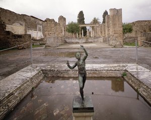 Vue de la Casa del Fauno (Maison du Faune)