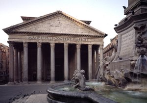 Vue du Panthéon, 27-125 après J.-C. - Roman