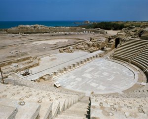 Vue du théâtre romain