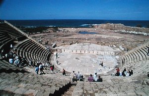 Vue du théâtre - Roman