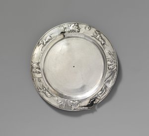 Plaque en argent