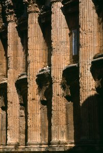 Temple de Bacchus, détail, Haute période impériale - Roman Imperial Period