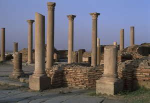 Vue de la Bibliothèque, c.100 AD, Période Impériale Haute (27 BC-395 AD)
