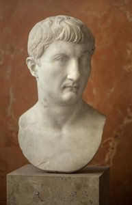 Art romain Buste de Drusus le Jeune (13 BC - 23 AD) marbre