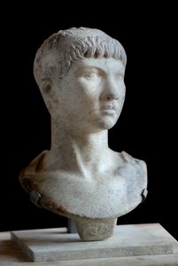 Art romain Buste de Ptolémée de Maurétanie (10 BC - 40 AD) marbre - Roman Roman