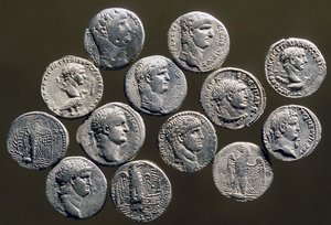 Pièces de monnaie, Massada (argent)