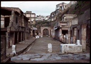 Decumanus maximus et forum, 5ème siècle av. J.-C. - 1er siècle apr. J.-C. - Roman Roman