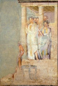 Fresque représentant Iphigénie en Tauride, de la Maison de Caecilius Iucundus, Pompéi - Roman Roman