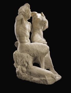Pan et Hermaphrodite, vers Ier siècle après J.-C.