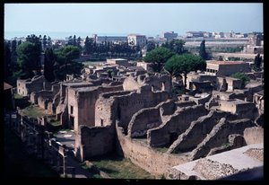 Vue panoramique du site archéologique, 5ème siècle av. J.-C.-1er siècle apr. J.-C.