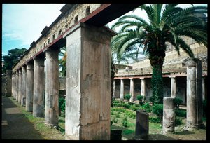 Péristyle de la casa d