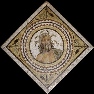 Personnification du fleuve Tigre, fin du IIe/IIIe siècle après J.-C.