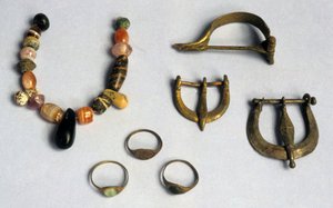 Anneaux, boucles et fibules, Masada (techniques mixtes) - Roman Roman