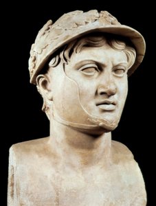 Art romain : buste de Pyrrhus Ier (319-272 av. J.-C.) - Roman Roman