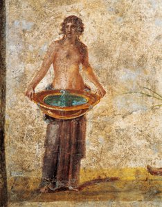 Civilisation romaine - Femme portant un seau d