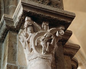 Balance (chapiteau sculpté)