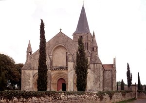 Architecture romane : vue de l