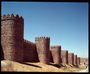 Vue des remparts d