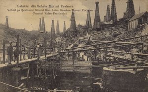 Puits de pétrole, Moreni, Roumanie