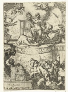 Page de titre pour le Mercure hollandais de l