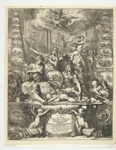 Allégorie sur la mort de Michiel de Ruyter, 1676