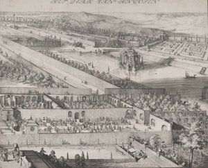 Détail du parc à Enghien partie droite, 1685 - Romeyn de Hooghe