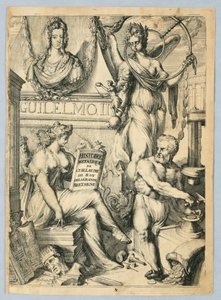 Frontispice, "Histoire Métallique de Guillaume III, Roi de Grande-Bretagne"
