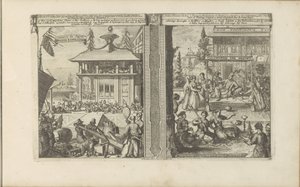 Commerce japonais; Cour du roi des Calaminhans