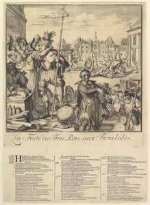 Le Feste des Trois Rois - Romeyn de Hooghe