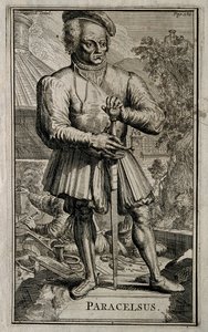 Philippus Theophrastus Aureolus Bombastus von Hohenheim Paracelsus - Romeyn de Hooghe