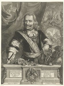 Portrait de Michiel de Ruyter - Romeyn de Hooghe