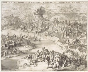 Le siège de Buda en 1541, 1686