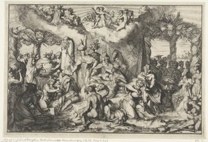 Temps de paix entre les peuples - Romeyn de Hooghe