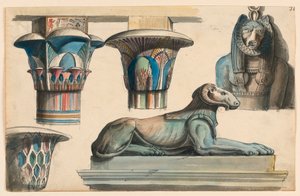 Antiquités égyptiennes - Romolo Achille Liverani