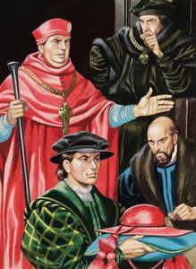Le cardinal Wolsey et Sir Thomas More - Ron Embleton