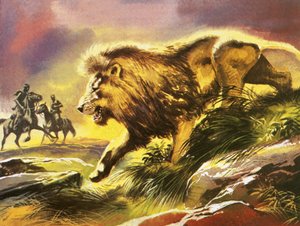 Épisode sur les voyages de Marco Polo - Ron Embleton
