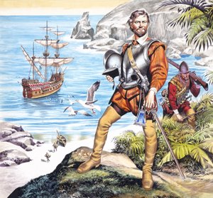 Francis Drake et la biche d
