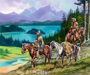 Les trappeurs du Far West