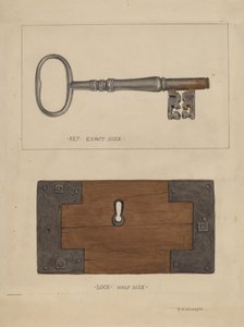 Clé et serrure - Ronau William Woiceske
