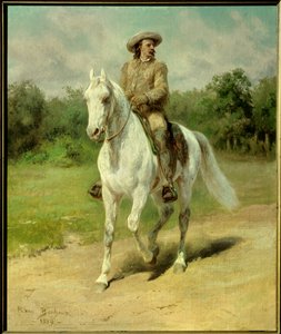 Portrait de William Frederic Cody, connu sous le nom de Buffalo Bill - Rosa Bonheur