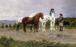 Marché des fermiers des Pyrénées, 1884