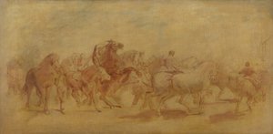 Étude pour la Foire aux chevaux - Rosa Bonheur