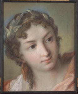 Une muse - Rosalba Carriera (attributed to)
