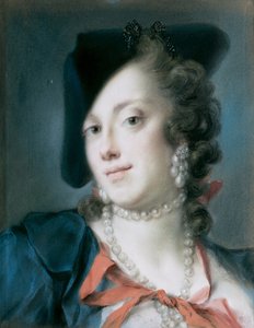 Une dame vénitienne de la maison Barbarigo Caterina Sagredo Barbarigo, vers 1735-1739 - Rosalba Giovanna Carriera