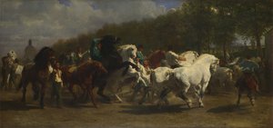 La foire aux chevaux, 1855 - Rosa Bonheur