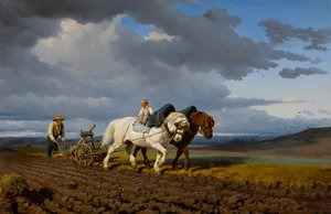 Le Labourage, 1844