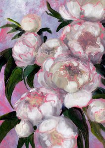 Pivoines rose pâle - Rosana Laiz Blursbyai