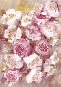 Roses rose pâle - Rosana Laiz Blursbyai